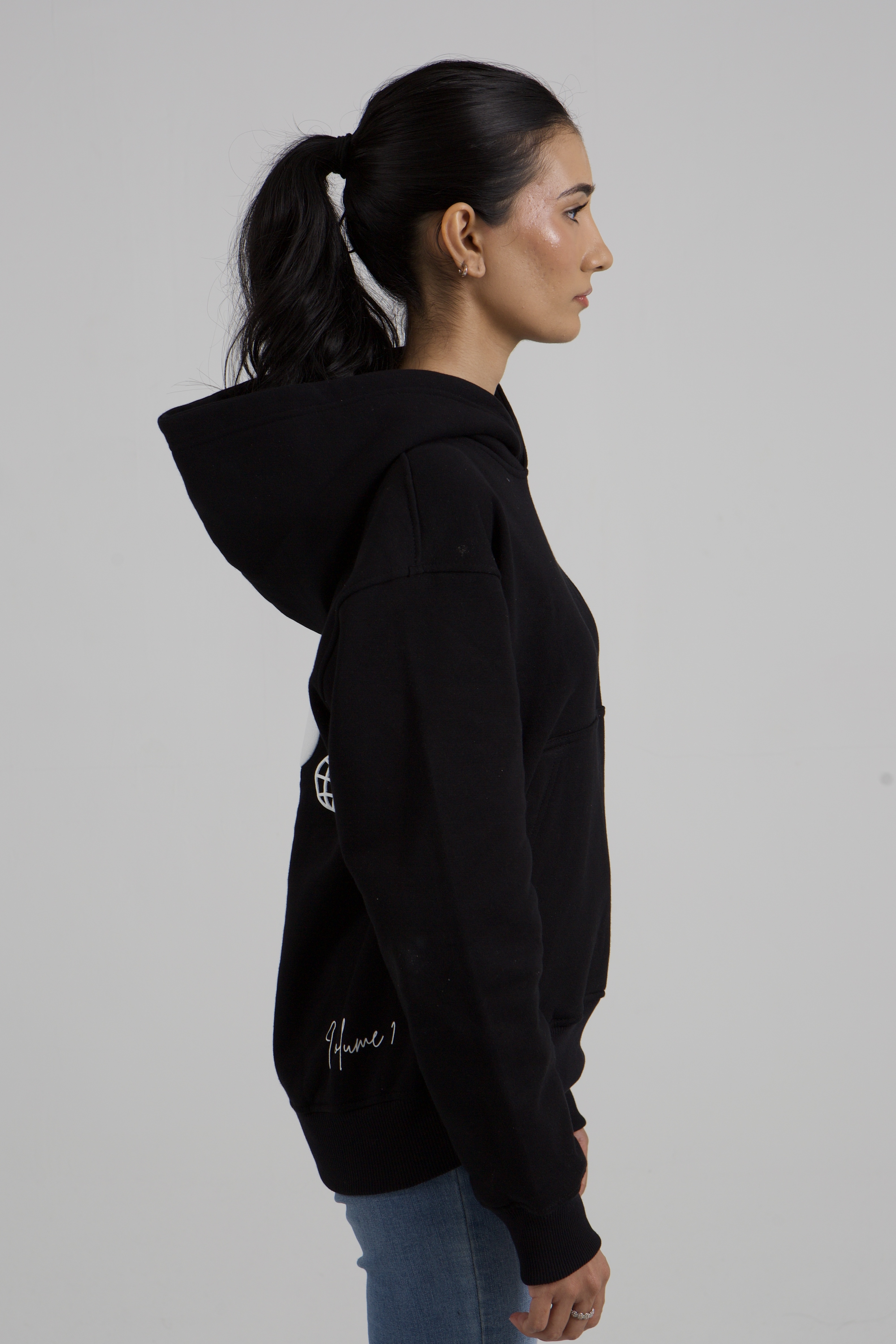 Hoodie Girl Side